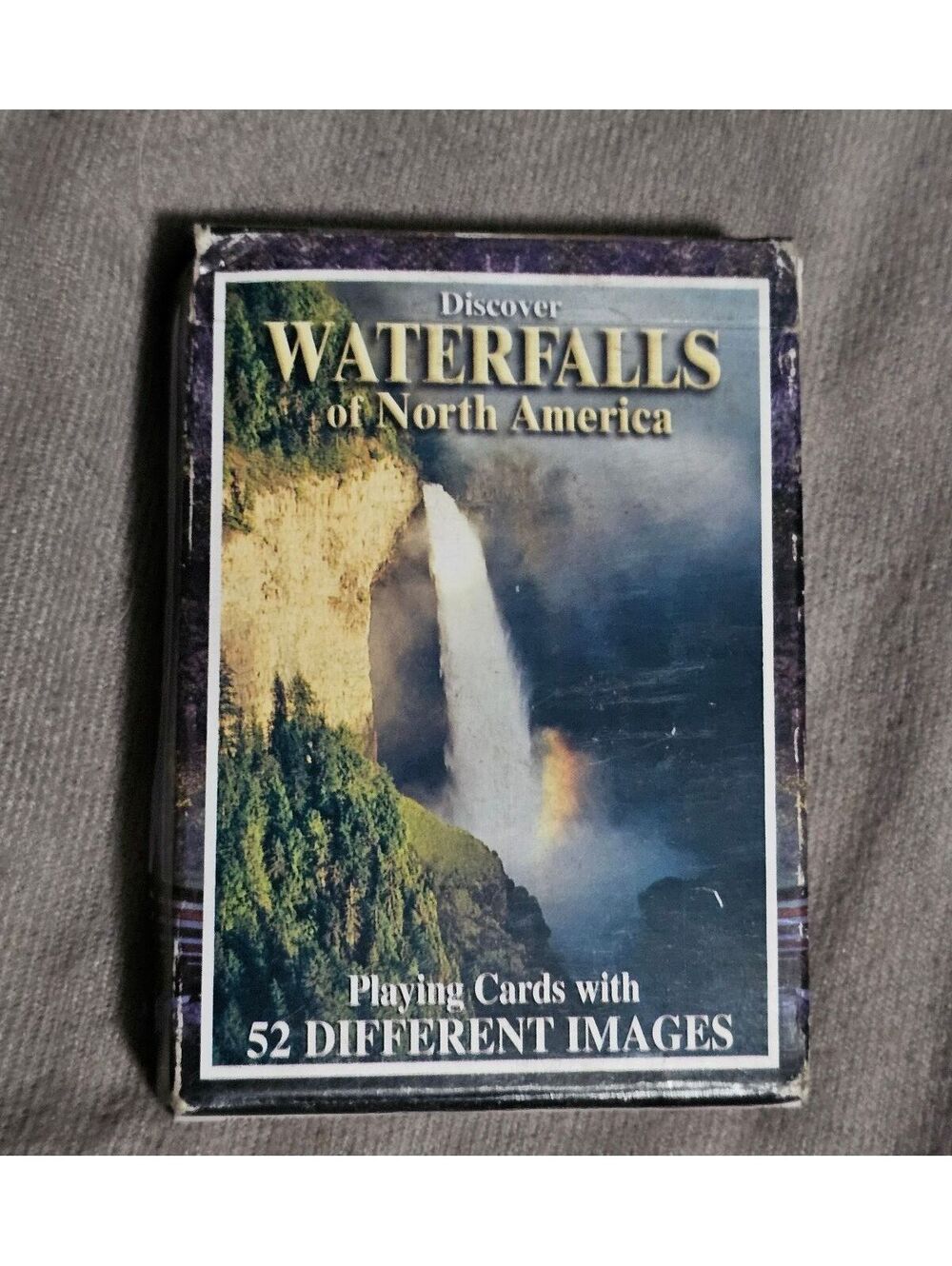 Discover Waterfalls of North America Playing Cards - 52 Different Images